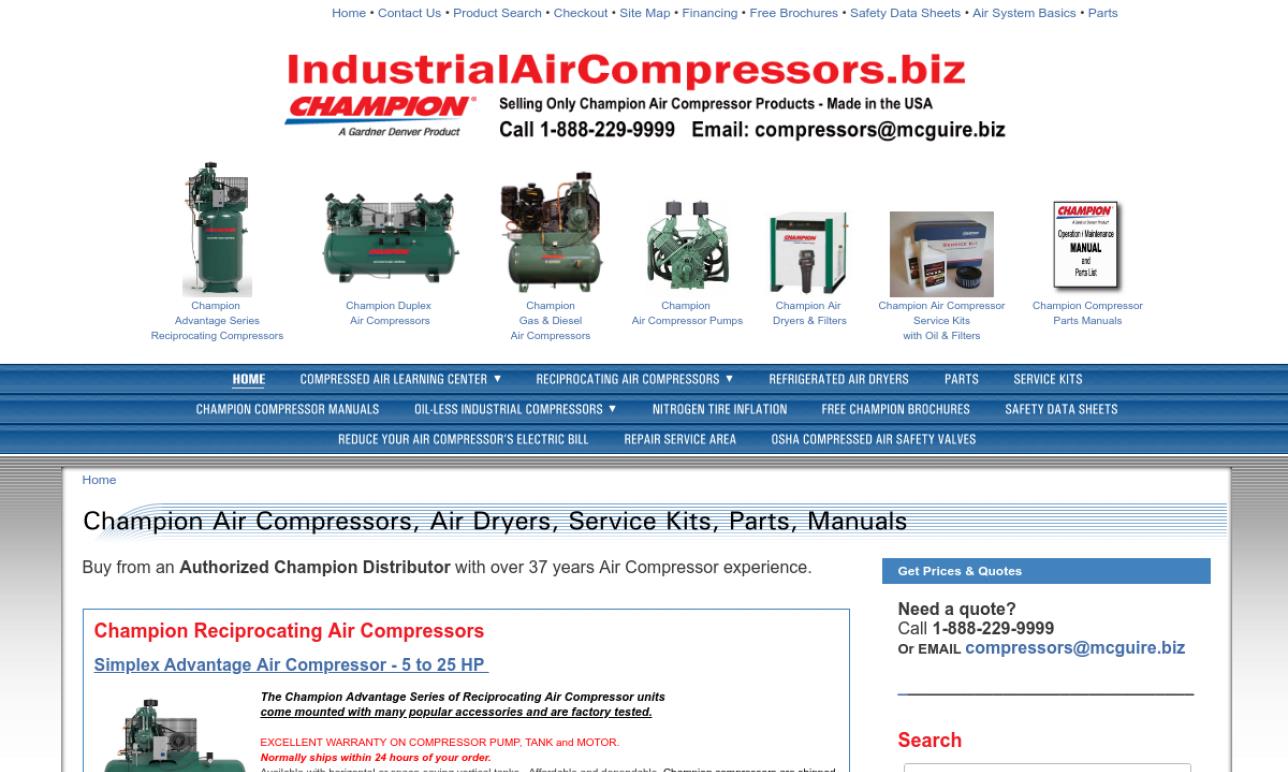 McGuire Air Compressors